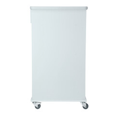 Nočný stolík UNIZDRAV, biely (Používaný kus)