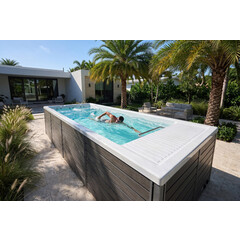 Plavecký bazén s protiprúdom AquaFlow Pro SUNRANS SR860A