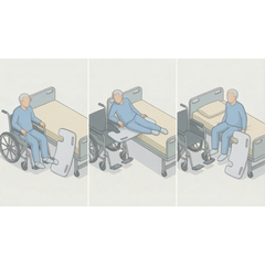 Ergonomická doska na presun pacienta