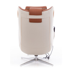 Elektrické masážne kreslo Zafír Relax, tehlové (Používaný kus)