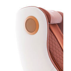 Elektrické masážne kreslo Zafír Relax, tehlové (Používaný kus)