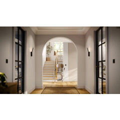 Stoličkový výťah Unizdrav so zatočenou koľajnicou