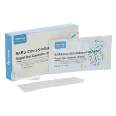 SARS-CoV-2 & chrípka A/B kombinovaný rýchlotest, 1ks