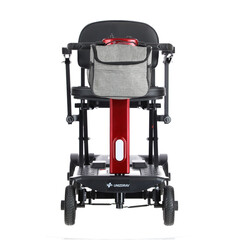 Skladací vozík COMPACT pre seniorov s lítiovou batériou - MIERNE ŠKRABANCE, NAJAZDENÝCH 5 KM