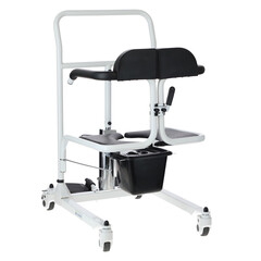 Hydraulická stolička na presun s toaletným vedrom UNIZDRAV (Výstavný kus)
