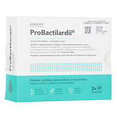 DUOLIFE ProBactilardii, 2x 20 kapsúl