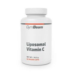 Lipozomálny vitamín C GymBeam, 60 kapsúl