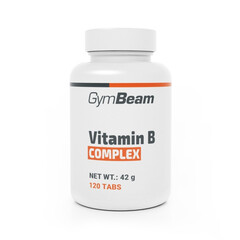 Vitamín B-Complex GymBeam, 120 tabliet