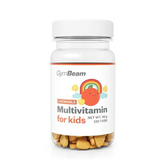 Multivitamín pre deti GymBeam, 120 tabliet