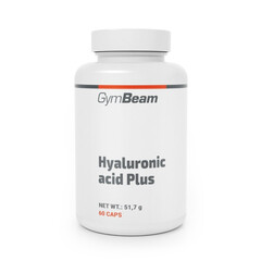 Kyselina hyalurónova Plus GymBeam, 60 kapsúl