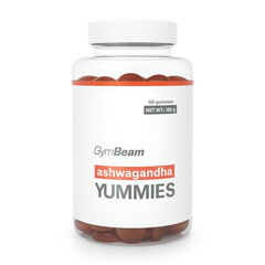 Ashwagandha Yummies GymBeam, 60 kapsúl