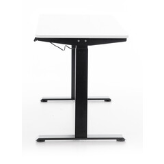 Výškovo nastaviteľný stôl UNIZDRAV 120x60 cm, biely