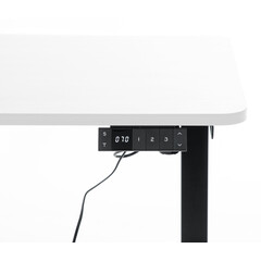 Výškovo nastaviteľný stôl UNIZDRAV 120x60 cm, biely