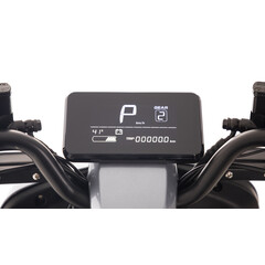 Elektrický skúter UNIZDRAV e-City s dojazdom 120 km - ŠKRABANEC NA ZADNOM BLATNÍKU