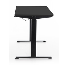 Výškovo nastaviteľný stôl UNIZDRAV 120x60 cm, čierny