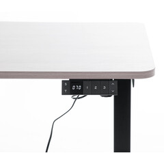 Výškovo nastaviteľný stôl UNIZDRAV 120x60 cm, sivý