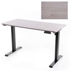 Výškovo nastaviteľný stôl UNIZDRAV 120x60 cm, sivý