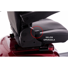 Elektrický skúter MOBILITY Plus - bohatý úložný priestor (Používaný kus)