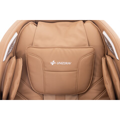 Masážne elektrické kreslo RelaxPro 3D MASSAGER, bielo-hnedé (Používaný kus)