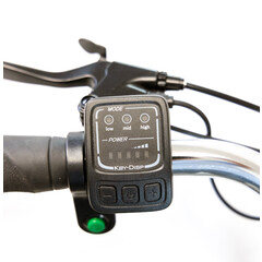 Trojkolesový elektrický bicykel Tornádo ZTECH, strieborný