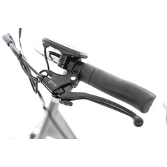 Trojkolesový elektrický bicykel Tornádo ZTECH, strieborný