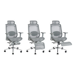 Kancelárska ergonomická stolička s podnožkou UNIZDRAV
