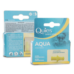 Quies Aqua Štuple do uší pre deti, 2 ks