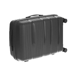 Cestovný kufor, 47 l, čierny (Dopredaj)