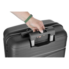 Cestovný kufor, 47 l, čierny (Dopredaj)