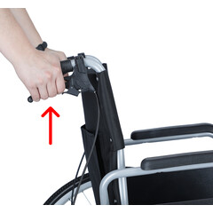 Invalidný vozík odľahčený UNIZDRAV LIGHT, 48cm (Výstavný kus)