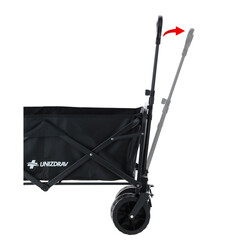 Skladací prepravný vozík UNIZDRAV s extra nosnosťou až 150 kg (Používaný kus)