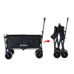 Skladací prepravný vozík UNIZDRAV s extra nosnosťou až 150 kg (Používaný kus)
