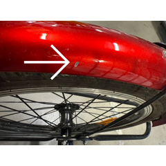Trojkolesový elektrický bicykel Tornádo ZTECH, červený (Používaný kus)