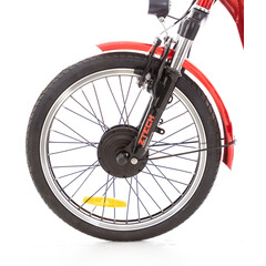 Trojkolesový elektrický bicykel Tornádo ZTECH, červený (Používaný kus)