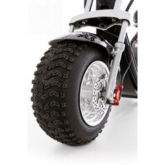Elektrický Chopper UNIZDRAV PRO trojkolesový – výkonný 2000 W motor (Výstavný kus)