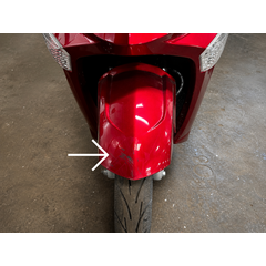 Elektrický trojkolesový skúter CHAMPION pre seniorov – výkonný 1000 W motor, červený (Používaný kus)