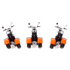 Elektrický Chopper UNIZDRAV EasyRide, oranžový