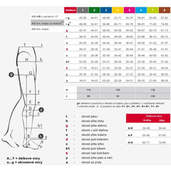 Lýtkové kompresívne pančuchy - Maxis Brillant