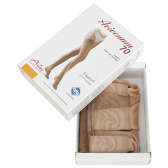 Avicenum 70 DEN - stehenné pančuchy so samodržiacou krajkou, telové