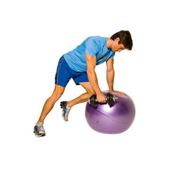 Fitlopta Gymy Ball - fialová (55 - 65 cm)