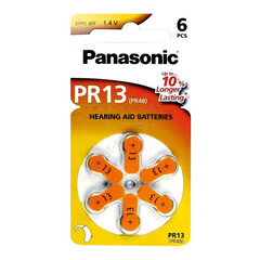 Batéria Panasonic PR13, 6ks
