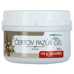Čertov pazúr gél + MSM, 350 g