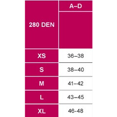 RELAX 280 DEN - lýtkove podkolienky