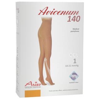 Avicenum 140 DEN – pančuchové nohavice, telové Veľkosť L