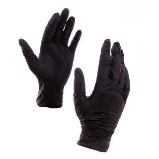 Nitrilové rukavice čierne, 100ks S