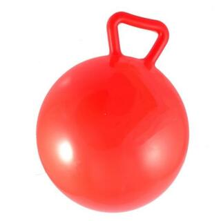 Detská fit lopta s úchytom Fit lopta 45 cm – červená