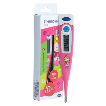 Digitálny detský teplomer Thermoval Kids, ružový