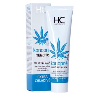 Konopné mazanie chladivé, 100 ml