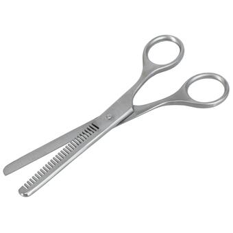 Nožnice na vlasy  - efilačné, 14cm