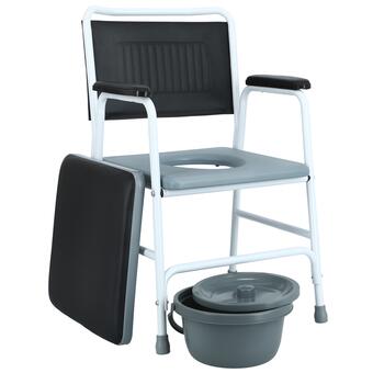 Kovové toaletné kreslo